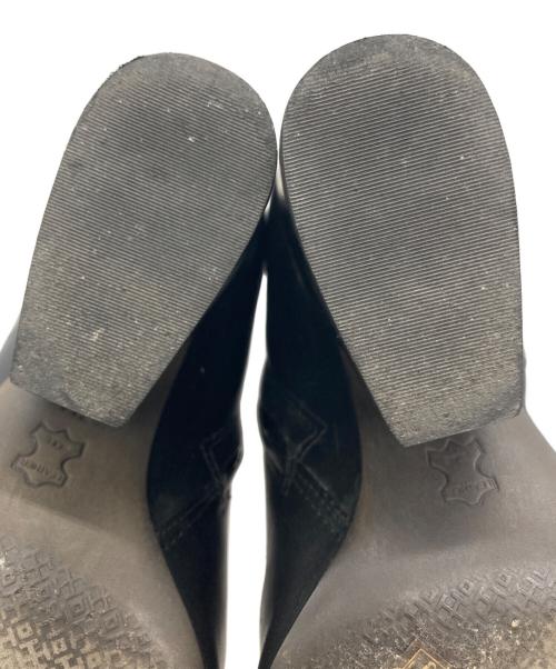 TORY BURCH（トリーバーチ）TORY BURCH (トリーバーチ) ヒールブーツ ブラック サイズ:25CMの古着・服飾アイテム