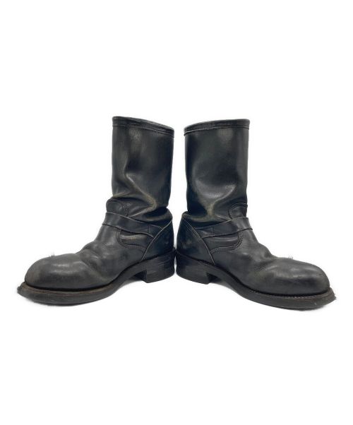 HARLEY-DAVIDSON（ハーレーダビッドソン）HARLEY-DAVIDSON (ハーレーダビッドソン) CHIPPEWA (チペワ) エンジニアブーツ ブラック サイズ:US7.5の古着・服飾アイテム