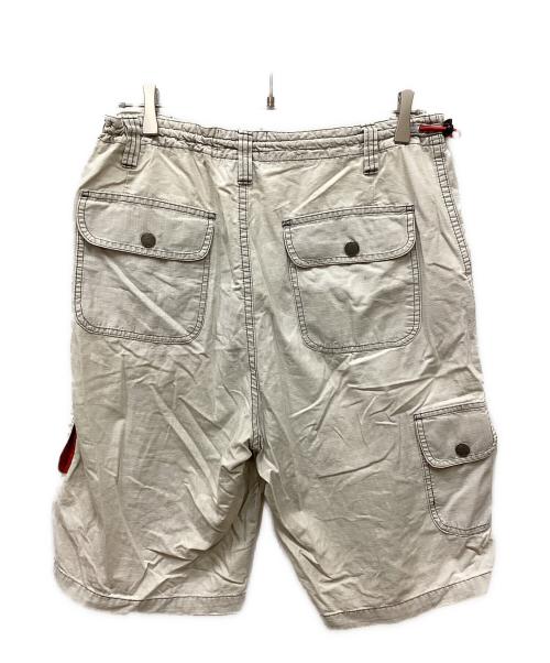 stussy（ステューシー）stussy (ステューシー) リップストップハーフカーゴパンツ ベージュ サイズ:なしの古着・服飾アイテム