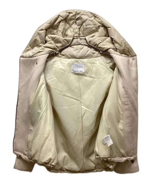 MARECHAL TERRE（マルシャルテル）MARECHAL TERRE (マルシャルテル) ダウンパーカー ベージュ×ピンク サイズ:2の古着・服飾アイテム