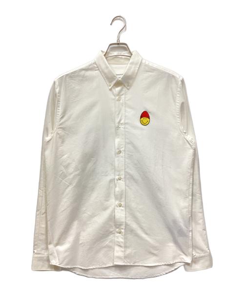 ami（アミ）ami (アミ) Button Down Oxford Shirt ホワイト サイズ:40の古着・服飾アイテム