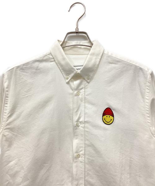 ami（アミ）ami (アミ) Button Down Oxford Shirt ホワイト サイズ:40の古着・服飾アイテム