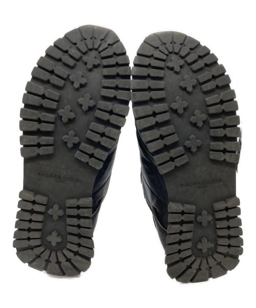 PHILIPPE MODEL（フィリップ モデル）PHILIPPE MODEL (フィリップ モデル) ローカットスニーカー ブラック サイズ:42の古着・服飾アイテム