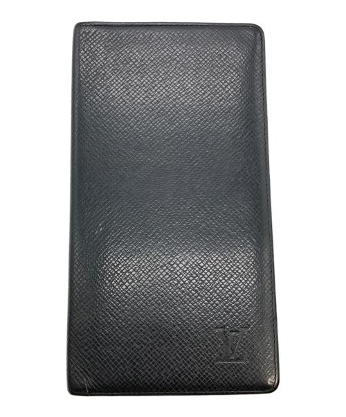 LOUIS VUITTON（ルイ ヴィトン）LOUIS VUITTON (ルイ ヴィトン) タイガ ポルトフォイユ ブラザ長財布 ノワールの古着・服飾アイテム
