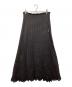 PACO RABANNE（パコラバンヌ）の古着「レーススカート」｜ブラック