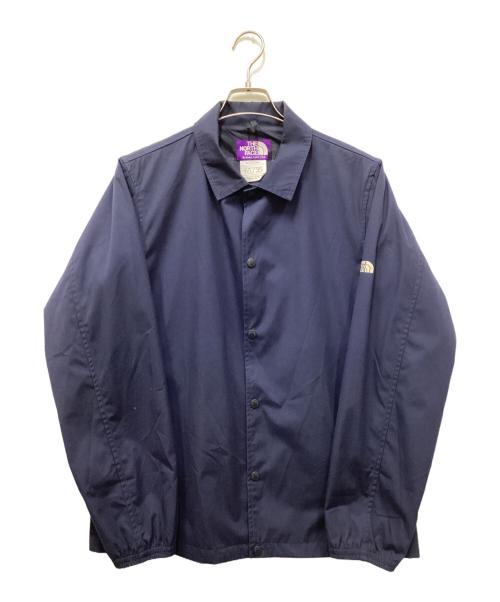 THE NORTHFACE PURPLELABEL（ザ・ノースフェイス パープルレーベル）THE NORTHFACE PURPLELABEL (ザ・ノースフェイス パープルレーベル) BEAMS (ビームス) コーチジャケット ネイビー サイズ:Lの古着・服飾アイテム