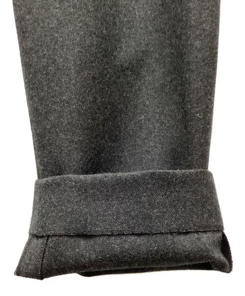 ATON（エイトン）ATON (エイトン) ウールイージーパンツ ブラック サイズ:4の古着・服飾アイテム