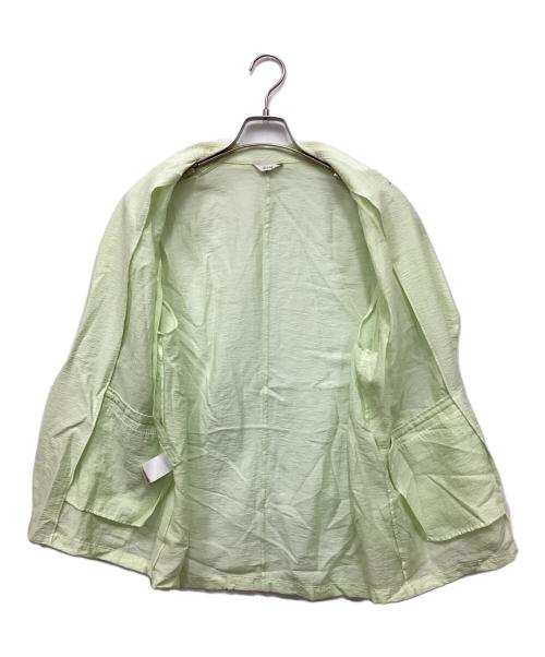 CLANE（クラネ）CLANE (クラネ) SHEER TAILORED SHIRT/テーラードシャツ グリーン サイズ:1の古着・服飾アイテム