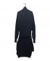 JOHN SMEDLEY (ジョンスメドレー) ニットワンピース ネイビー サイズ:記載無し：4000円