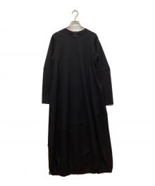 UN3D.（アンスリード）の古着「バルーンカットワンピース」｜ブラック