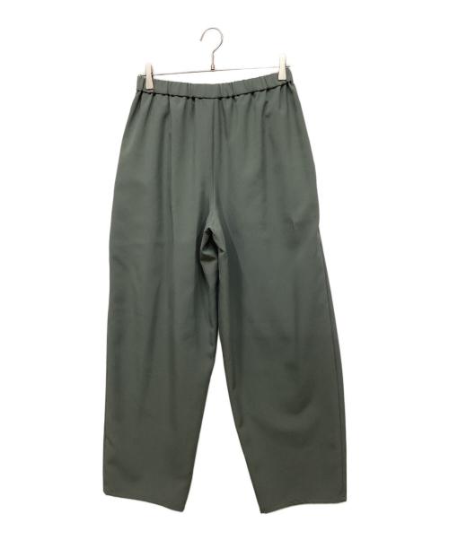 LAD MUSICIAN（ラッドミュージシャン）LAD MUSICIAN (ラッドミュージシャン) GATHER WIDE PANTS/ギャザーワイドパンツ グリーン サイズ:42の古着・服飾アイテム