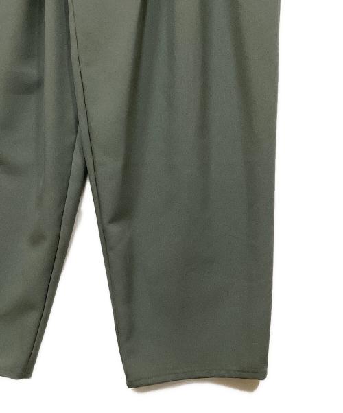 LAD MUSICIAN（ラッドミュージシャン）LAD MUSICIAN (ラッドミュージシャン) GATHER WIDE PANTS/ギャザーワイドパンツ グリーン サイズ:42の古着・服飾アイテム