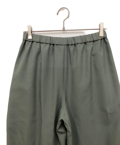 LAD MUSICIAN（ラッドミュージシャン）LAD MUSICIAN (ラッドミュージシャン) GATHER WIDE PANTS/ギャザーワイドパンツ グリーン サイズ:42の古着・服飾アイテム