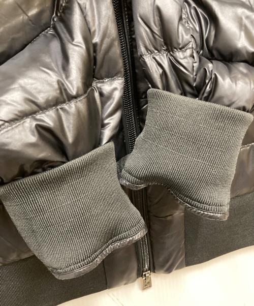 WOOLRICH（ウールリッチ）WOOLRICH (ウールリッチ) TOMORROW LAND (トゥモローランド) ダウンMA-1ジャケット ブラック サイズ:Sの古着・服飾アイテム