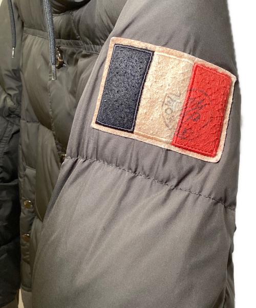 MONCLER（モンクレール）MONCLER (モンクレール) ALBERICダウンジャケット カーキ サイズ:0(S)の古着・服飾アイテム