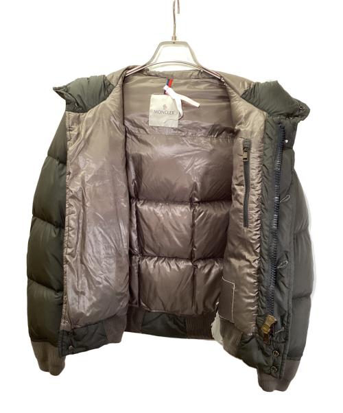 MONCLER（モンクレール）MONCLER (モンクレール) ALBERICダウンジャケット カーキ サイズ:0(S)の古着・服飾アイテム