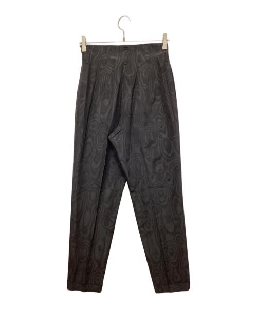 tsumori chisato（ツモリチサト）tsumori chisato (ツモリチサト) 木目調ジャガードスラックス ブラック サイズ:Mの古着・服飾アイテム