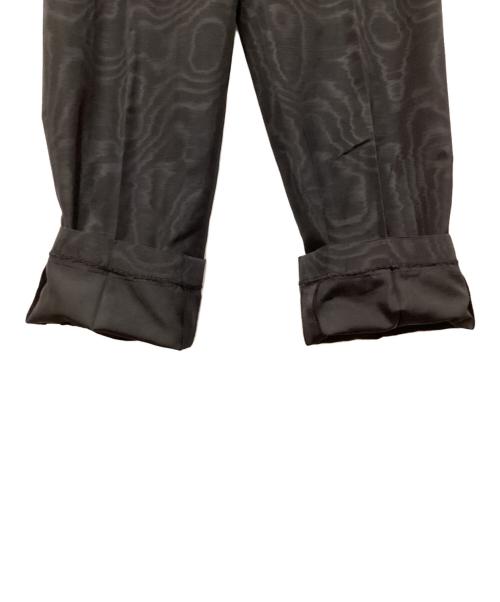 tsumori chisato（ツモリチサト）tsumori chisato (ツモリチサト) 木目調ジャガードスラックス ブラック サイズ:Mの古着・服飾アイテム