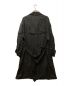 s'yte (サイト) BIO-WASH LYOCELL TWILL OVERSIZE MILITARY COAT/リヨセルオーバーコート ブラック サイズ:3：20000円