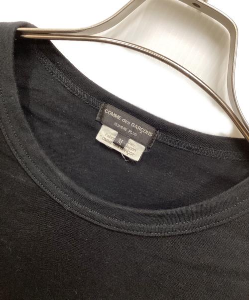 COMME des GARCONS HOMME PLUS（コムデギャルソンオムプリュス）COMME des GARCONS HOMME PLUS (コムデギャルソンオムプリュス) 薔薇刺繍ロングスリーブTシャツ ブラック サイズ:Mの古着・服飾アイテム