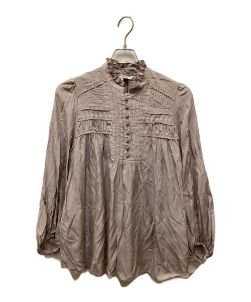 HER LIP TO（ハーリップトゥ）HER LIP TO (ハーリップトゥ) 長袖ブラウス ピンク サイズ:Mの古着・服飾アイテム