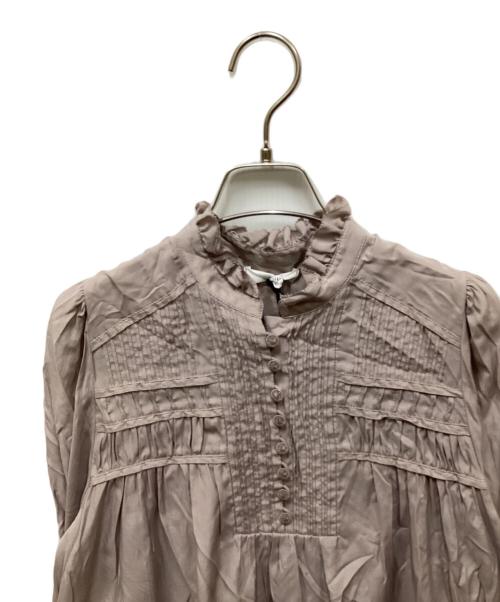 HER LIP TO（ハーリップトゥ）HER LIP TO (ハーリップトゥ) 長袖ブラウス ピンク サイズ:Mの古着・服飾アイテム