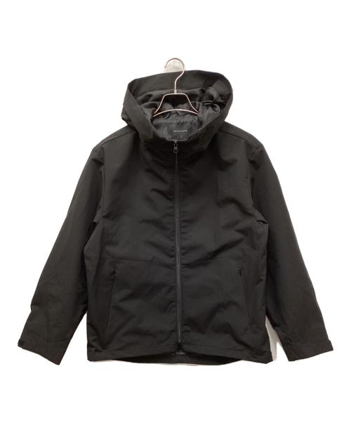 nano・universe（ナノ・ユニバース）nano・universe (ナノ・ユニバース) 3レイヤー フーディ ブルゾン ブラック サイズ:M 未使用品の古着・服飾アイテム