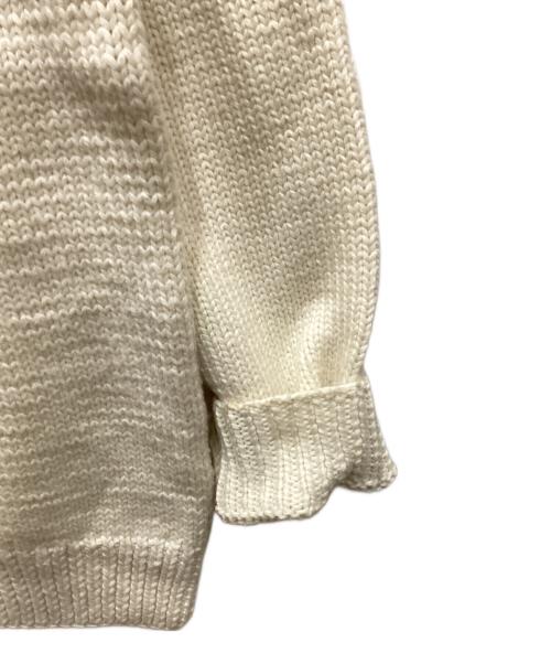 COMOLI（コモリ）COMOLI (コモリ) ローゲージニット アイボリー サイズ:2の古着・服飾アイテム