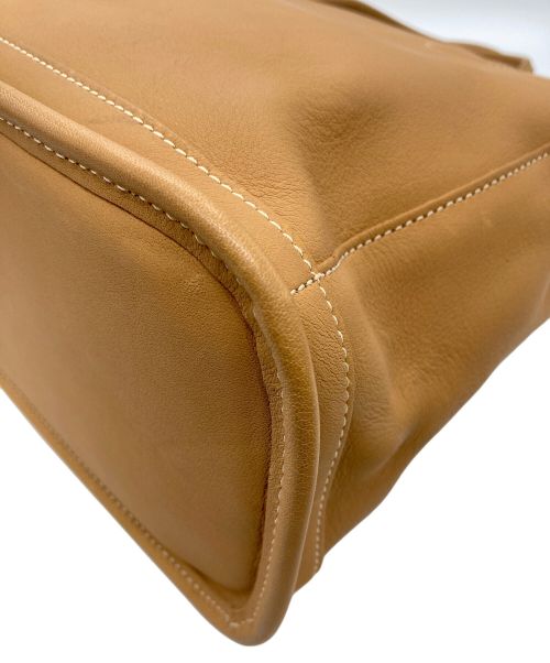 COACH（コーチ）COACH (コーチ) オールレザーハンドバッグ ブラウンの古着・服飾アイテム