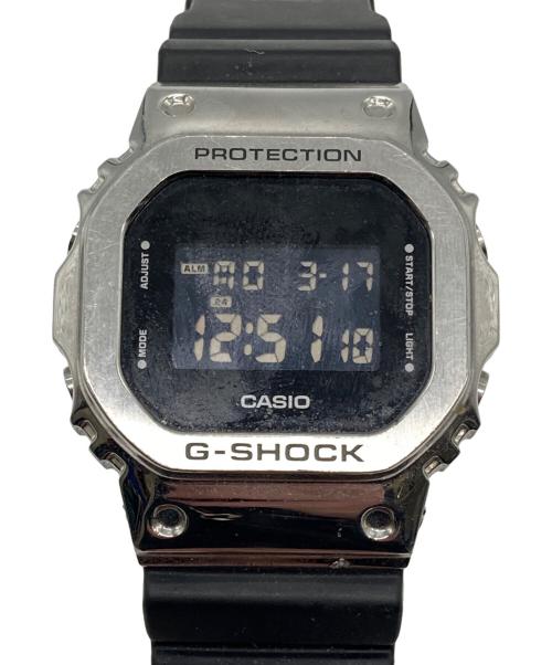 CASIO（カシオ）CASIO (カシオ) メタルフレームジーショック ブラックの古着・服飾アイテム