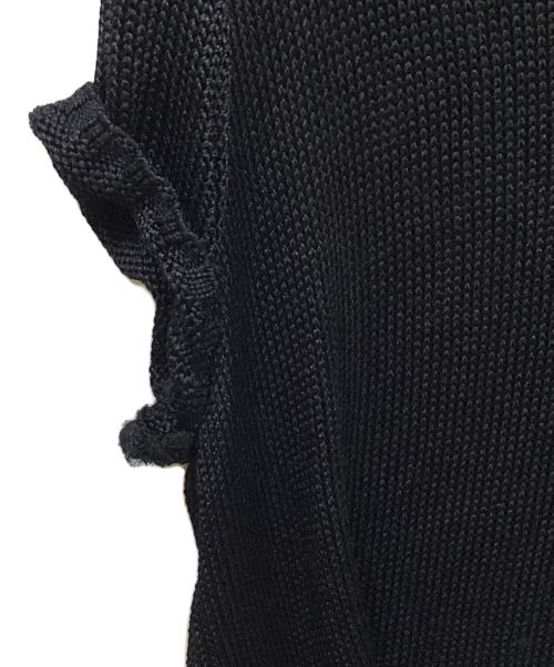 Yves Saint Laurent（イヴサンローラン）Yves Saint Laurent (イヴサンローラン) ローゲージS/Sニット ブラック サイズ:Lの古着・服飾アイテム