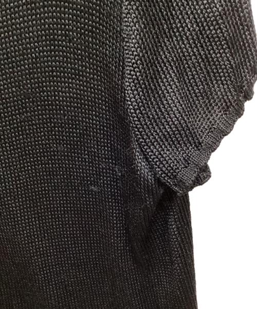 Yves Saint Laurent（イヴサンローラン）Yves Saint Laurent (イヴサンローラン) ローゲージS/Sニット ブラック サイズ:Lの古着・服飾アイテム