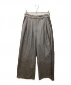 PAMEO POSEパメオポーズ）の古着「Perfect Trousers/パーフェクトトラウザーズ」｜グレー