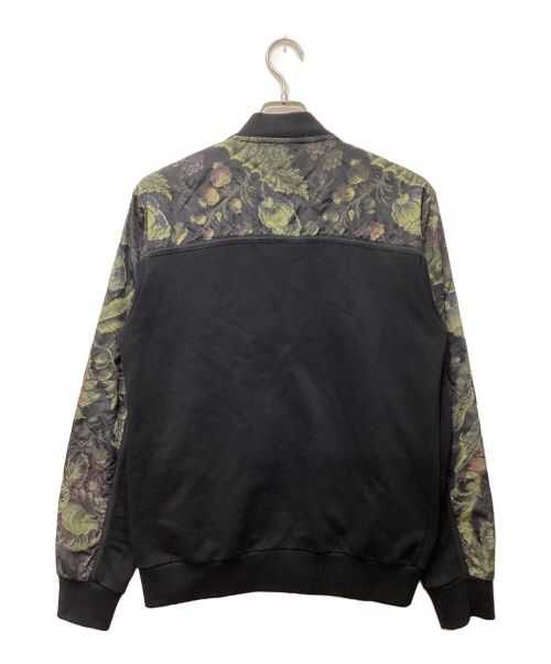 DRIES VAN NOTEN（ドリスヴァンノッテン）DRIES VAN NOTEN (ドリスヴァンノッテン) キルティング切替ブルゾン ブラック サイズ:Sの古着・服飾アイテム