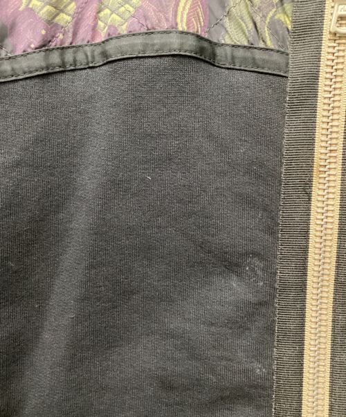 DRIES VAN NOTEN（ドリスヴァンノッテン）DRIES VAN NOTEN (ドリスヴァンノッテン) キルティング切替ブルゾン ブラック サイズ:Sの古着・服飾アイテム