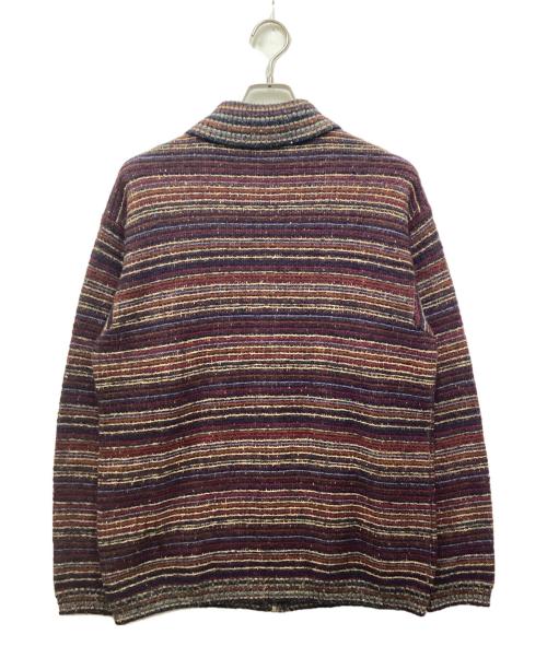 missoni sports（ミッソーニスポーツ）MISSONI SPORTS (ミッソーニスポーツ) ジップニット レッド サイズ:48の古着・服飾アイテム