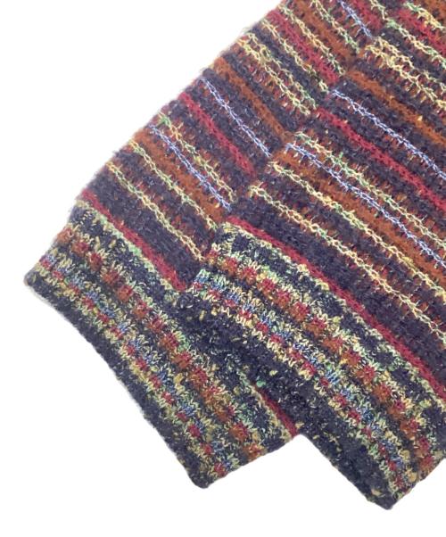 missoni sports（ミッソーニスポーツ）MISSONI SPORTS (ミッソーニスポーツ) ジップニット レッド サイズ:48の古着・服飾アイテム