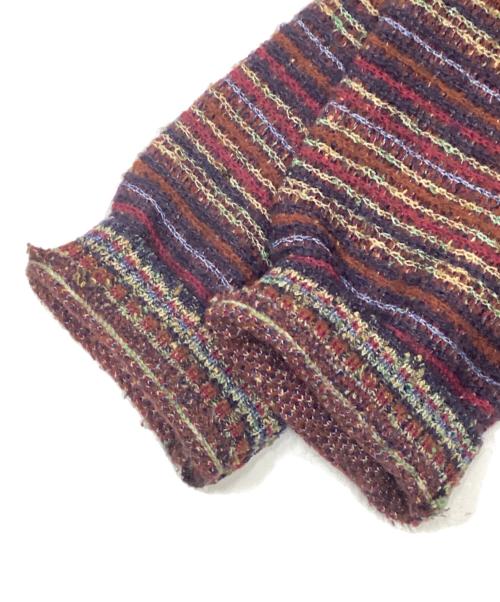 missoni sports（ミッソーニスポーツ）MISSONI SPORTS (ミッソーニスポーツ) ジップニット レッド サイズ:48の古着・服飾アイテム