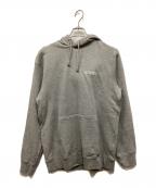 stussyステューシー）の古着「ロゴフーディ」｜グレー