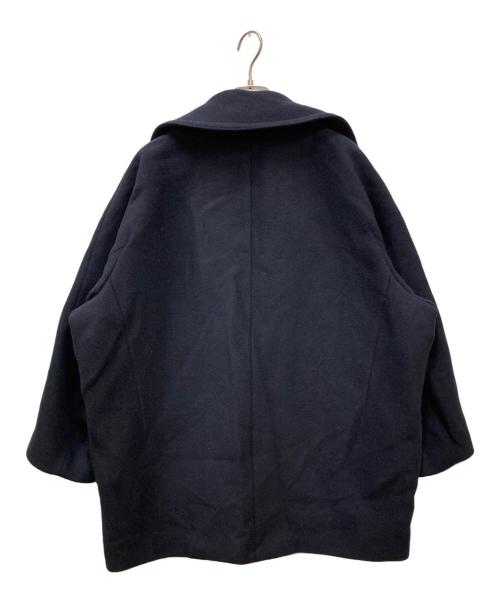 CURRENTAGE（カレンテージ）CURRENTAGE (カレンテージ) ウールビーバーコート ネイビー サイズ:Sの古着・服飾アイテム