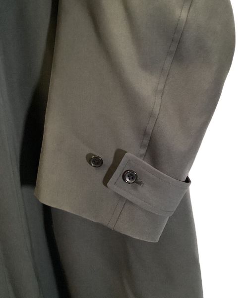 Graphpaper（グラフペーパー）Graphpaper (グラフペーパー) Scale Off Wool Balmacaan Coat / ウールコート カーキ サイズ:1の古着・服飾アイテム