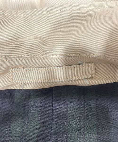 BEAMS PLUS（ビームスプラス）BEAMS PLUS (ビームスプラス) テトロン コットン ギャバジン バルマカーンコート/一枚袖 カーキ サイズ:Mの古着・服飾アイテム