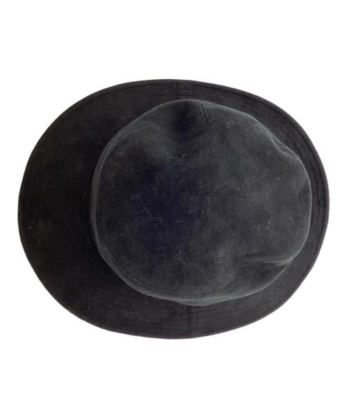 MARGARET HOWELL（マーガレットハウエル）MARGARET HOWELL (マーガレットハウエル) HEAVY MOLESKIN ハット/ヘヴィーモールスキンハット ブラック サイズ:FREEの古着・服飾アイテム