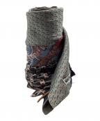 MADE by sunny sideupメイド バイ サニーサイドアップ）の古着「ヴィンテージネクタイリメイクストール」｜マルチカラー