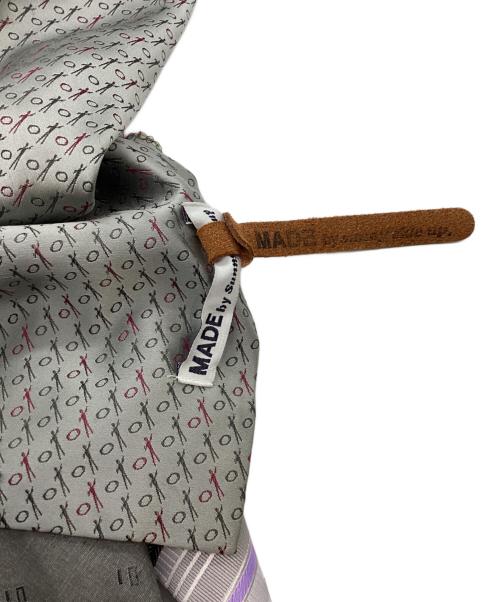 MADE by sunny sideup（メイド バイ サニーサイドアップ）MADE by sunny sideup (メイド バイ サニーサイドアップ) ヴィンテージネクタイリメイクストール マルチカラーの古着・服飾アイテム