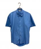 SOFTHYPHENソフトハイフン）の古着「半袖シャツ」｜ブルー