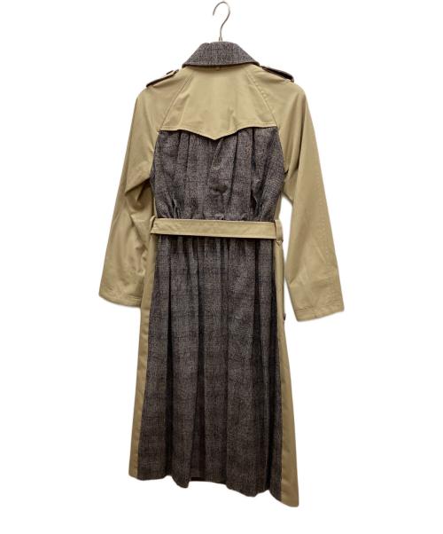 LOVELESS（ラブレス）LOVELESS (ラブレス) ブロッキングトレンチコート ベージュ サイズ:44の古着・服飾アイテム