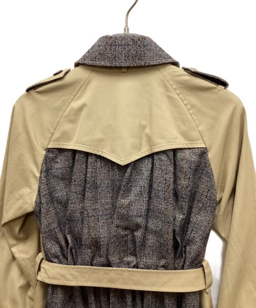 LOVELESS（ラブレス）LOVELESS (ラブレス) ブロッキングトレンチコート ベージュ サイズ:44の古着・服飾アイテム