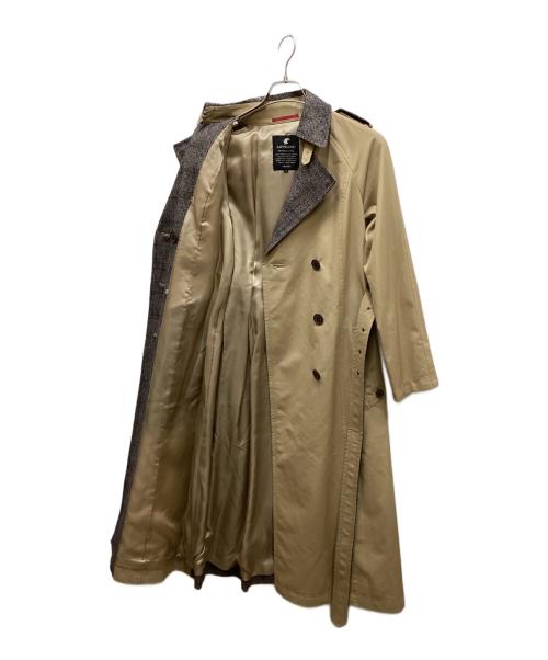 LOVELESS（ラブレス）LOVELESS (ラブレス) ブロッキングトレンチコート ベージュ サイズ:44の古着・服飾アイテム