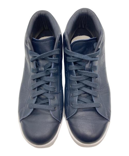 adidas（アディダス）adidas (アディダス) HYKE (ハイク) ハイカットスニーカー ネイビー サイズ:24.5の古着・服飾アイテム